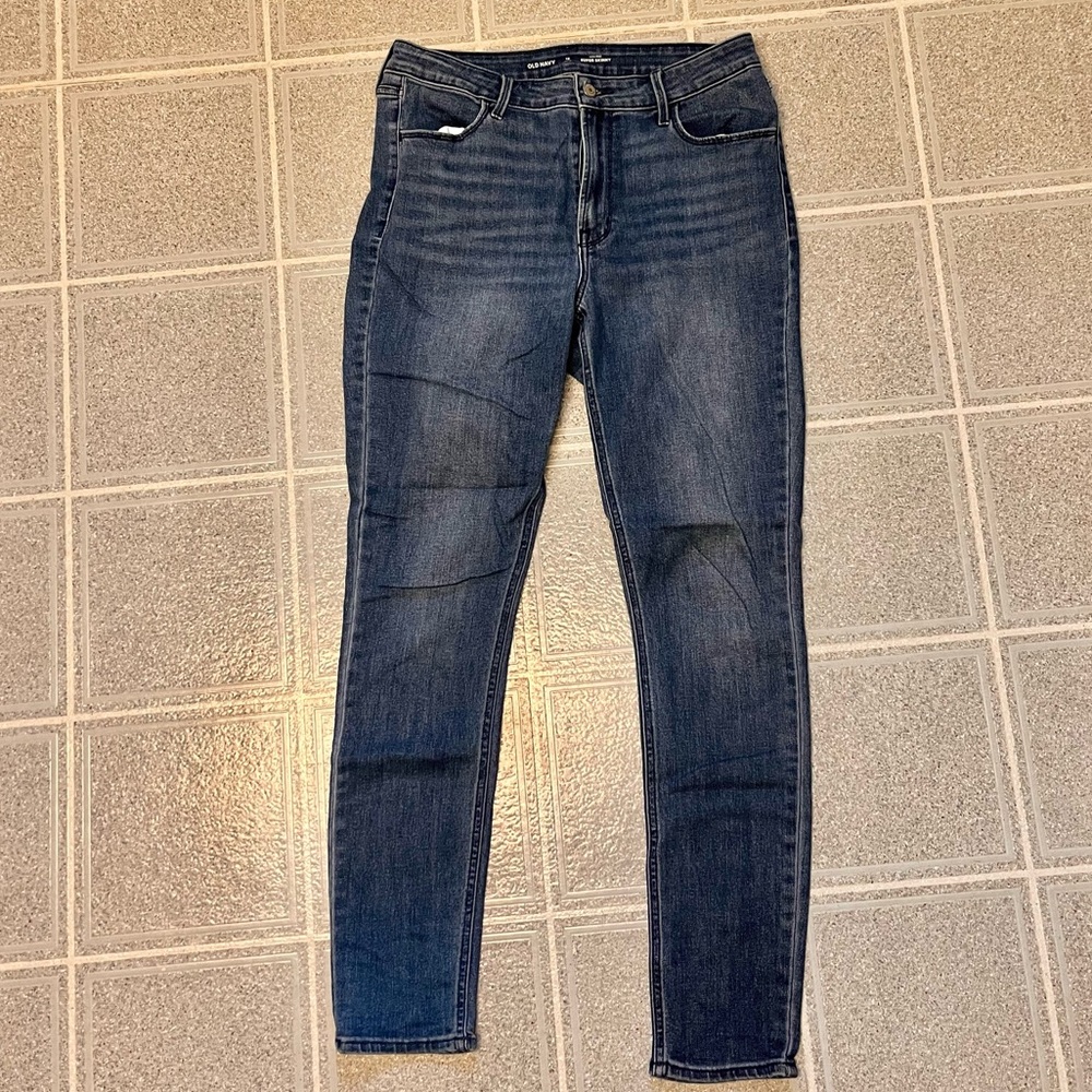 Old Navy Super Skinny High-Rise Jeans 12 Long